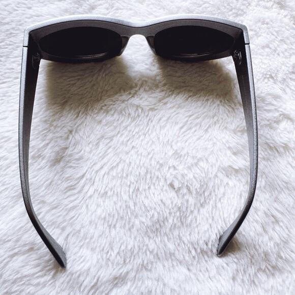 Faye Mirrored Silver Cat-Eye Sunglasses - Picture 10 of 14